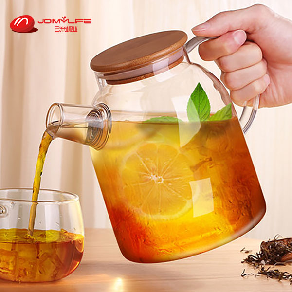 简约冷暖玻璃壶