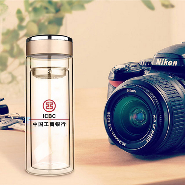 中国工商银行礼品水杯定制案例