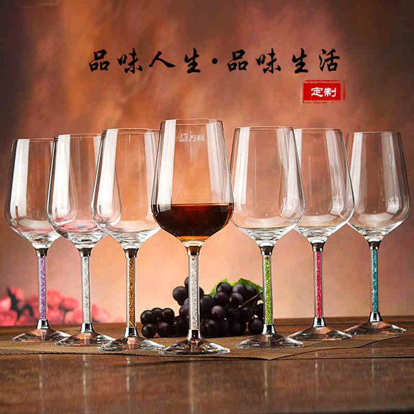 万科红酒杯套装定制案例