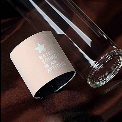 双层防漏耐热茶杯 办公促销礼品杯