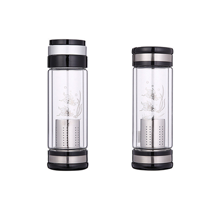 时尚精品双层玻璃杯定制礼品杯