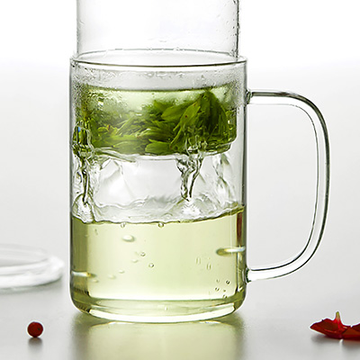 <b>玻璃杯不锈钢直觉杯</b>