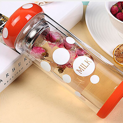 <b> 双层隔热创意便携水杯</b>