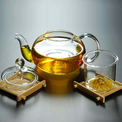 加厚耐高温玻璃茶具