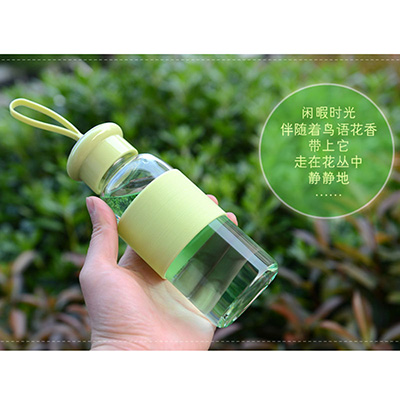 时尚多彩玻璃杯