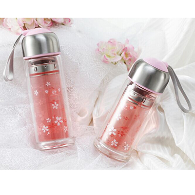 水晶樱花花茶杯