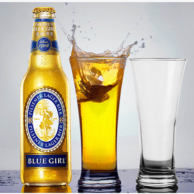 无铅玻璃德国啤酒杯