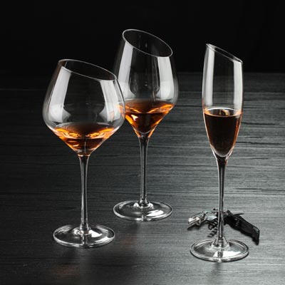 无铅玻璃香槟酒杯定制