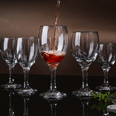 <b>专业无铅水晶玻璃红酒杯子大号高脚杯香槟葡萄</b>