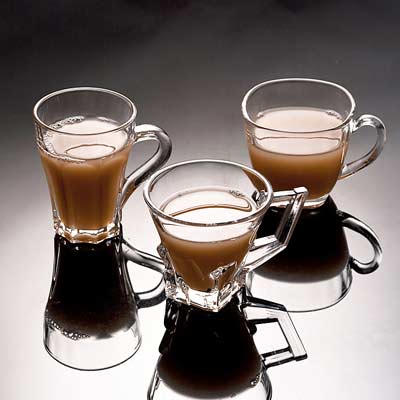 <b>玻璃刻花杯花草杯咖啡杯单杯带把小杯定制</b>