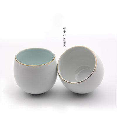 <b>纯手工陶瓷功夫茶具茶杯禅定杯</b>