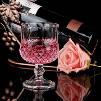 无铅玻璃钻石红酒杯葡萄酒香槟杯干邑杯威士忌