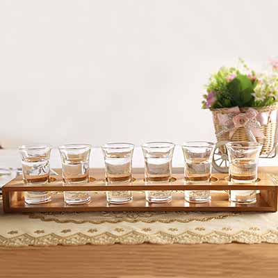无铅玻璃小茅台杯 白酒杯套装