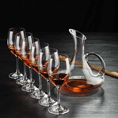 无铅水晶玻璃醒酒器 红酒杯酒具套装