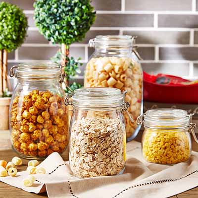 透明玻璃密封罐食品储物罐