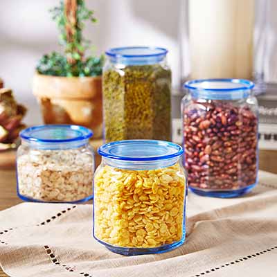 创意玻璃密封罐收纳瓶食品玻璃瓶