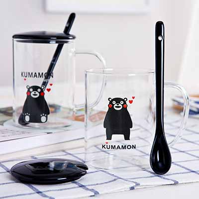 透明耐热玻璃咖啡杯