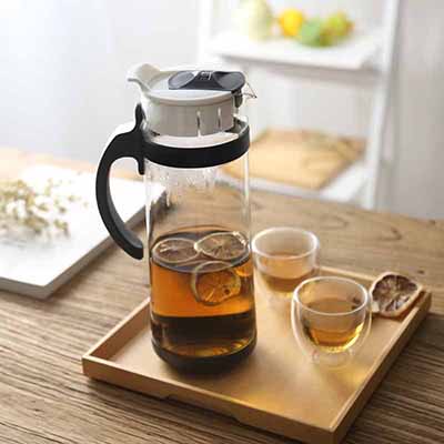 大容量耐热冷水壶耐高温玻璃扎壶