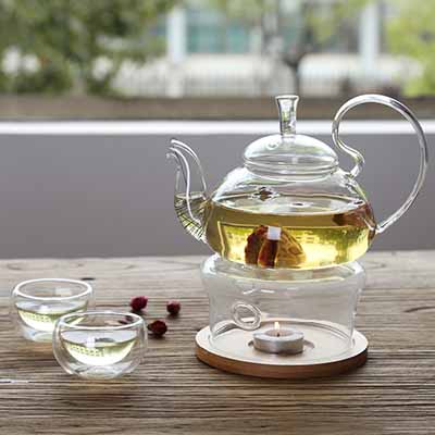 耐高温玻璃茶壶大号花茶壶