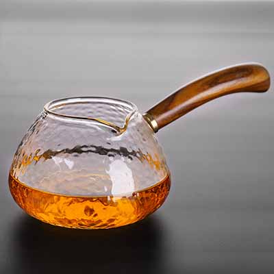 耐热侧把玻璃公道杯