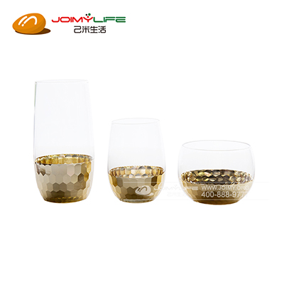 北欧玻璃杯子 女家用无盖茶杯定制