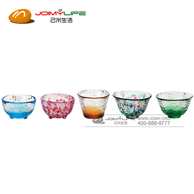 津轻玻璃杯五款迷你玻璃杯礼品套装定制