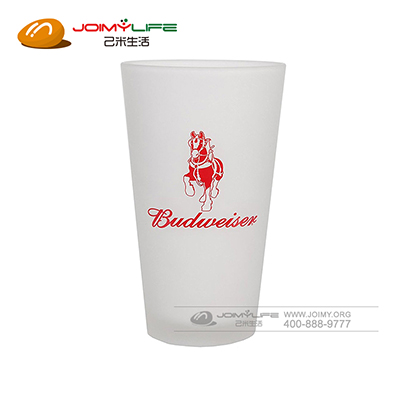 BUDWEISER磨砂品脱玻璃杯 礼品套装带男式棉质平角短裤定制