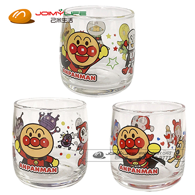 面包超人口部钢化玻璃杯3个套装定制