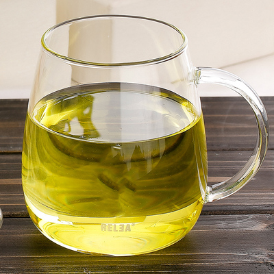 玻璃杯过滤办公茶杯 透明水杯男女 茶水分离泡茶杯 家用花茶杯