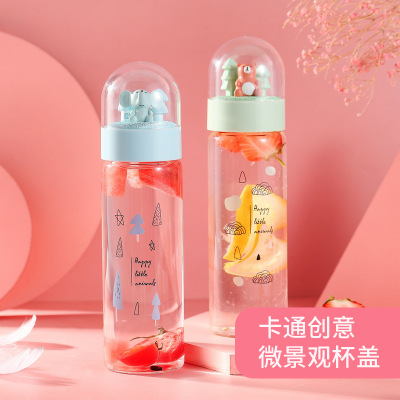 创意景观杯定制 办公家用水杯厂家直销 耐高温纯色玻璃礼品杯定制批发