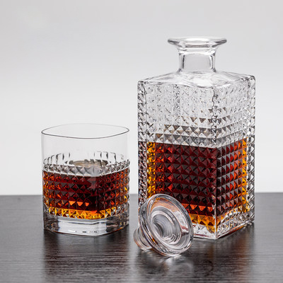 洋酒瓶威士忌瓶子 密封红白酒樽泡酒瓶酒壶