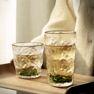 玻璃杯家用水杯 加厚威士忌酒杯 茶杯果汁牛奶咖