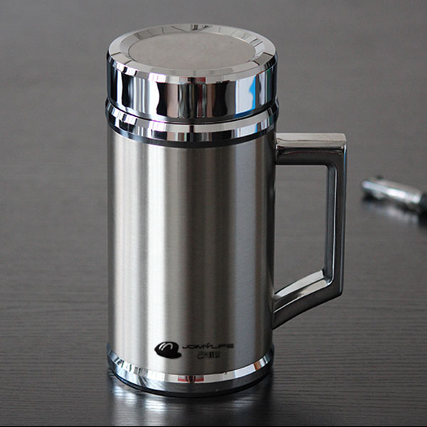 不锈钢办公杯保温杯男女带手柄