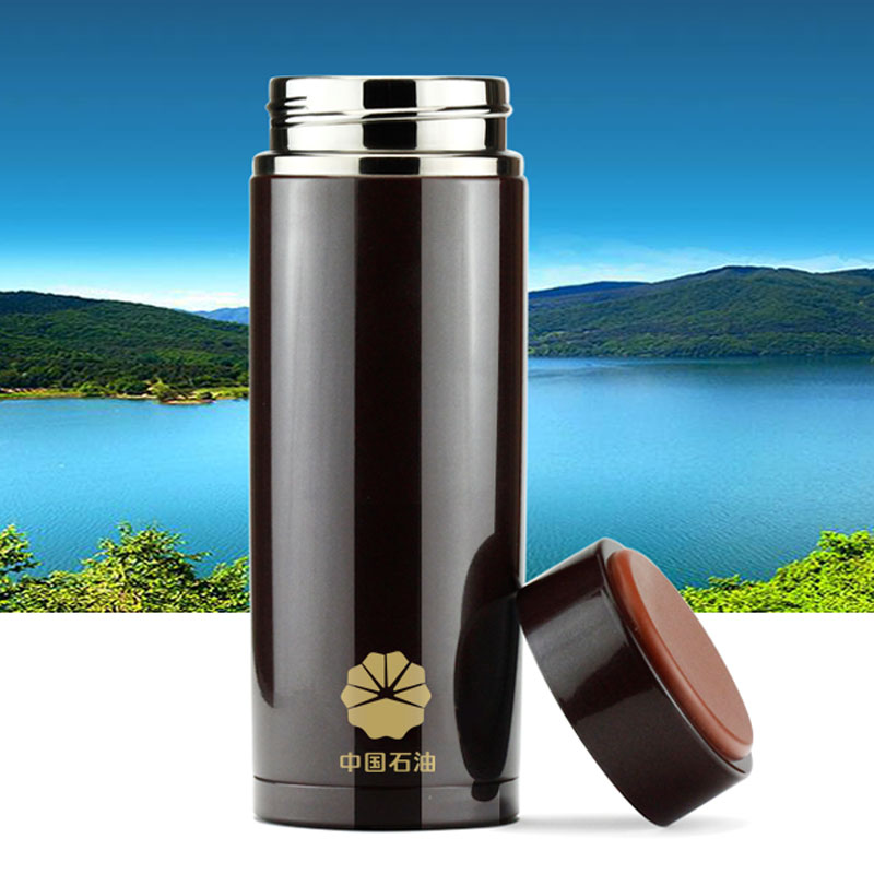 金属自身保温杯-中国石油定制案例