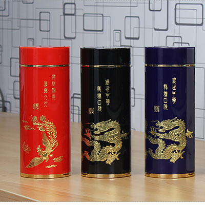 镀金真空保温杯