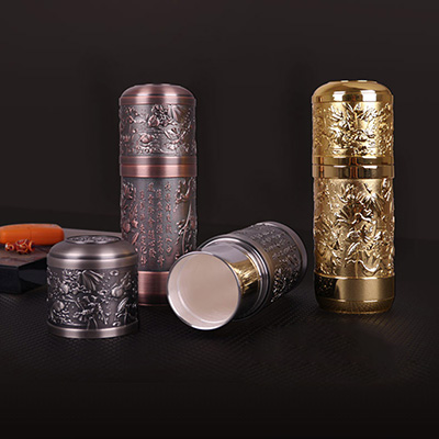 高档纯银内胆保温杯