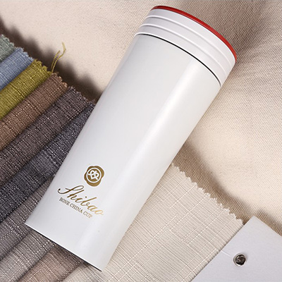 陶瓷保温杯骨瓷内胆不锈钢男女士高档真空泡茶