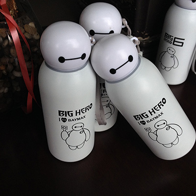 创意吊带大白保温杯