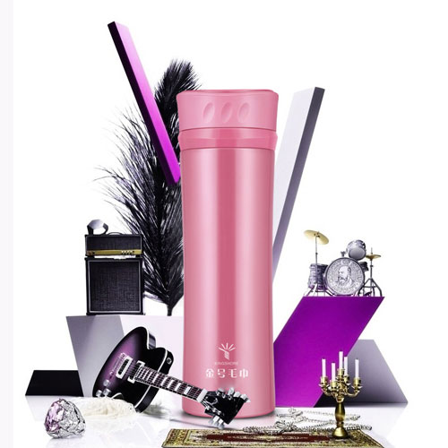 金号毛巾保温杯定制案例