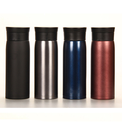 商务男士朋克杯双层真空保温杯