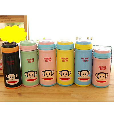 新款韩版真空大嘴猴可爱卡通能量杯
