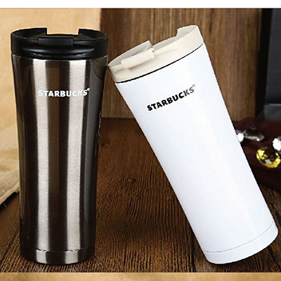 可定制LOGO礼品星巴克保温杯情侣水杯