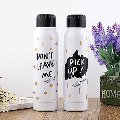 带盖时尚不锈钢保温杯