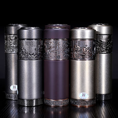 紫砂内胆保温杯