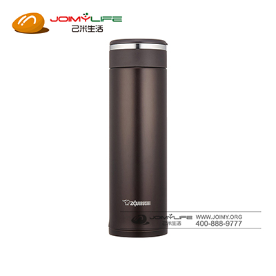 象印直饮不锈钢保温杯 深可可色定制