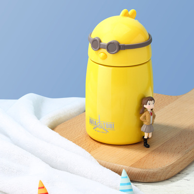 超迷你小保温杯220m 袖珍可爱卡通防漏水杯 儿童