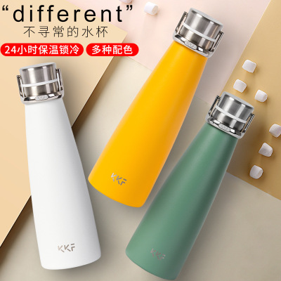 保温杯定做厂家 保温瓶热水瓶定做logo 不锈钢现货水杯