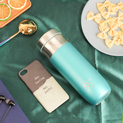 55度杯现款定做 快速降温杯定制logo 316钢儿童卡通