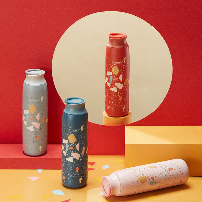 现款直销304不锈钢保温杯 中国风创意国潮水杯礼品定制 金属保温杯批发