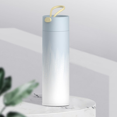 保温杯便携简约学生 大容量水杯 定制不锈钢保温杯